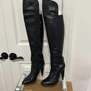 Versace Runway Over the Knee Boot